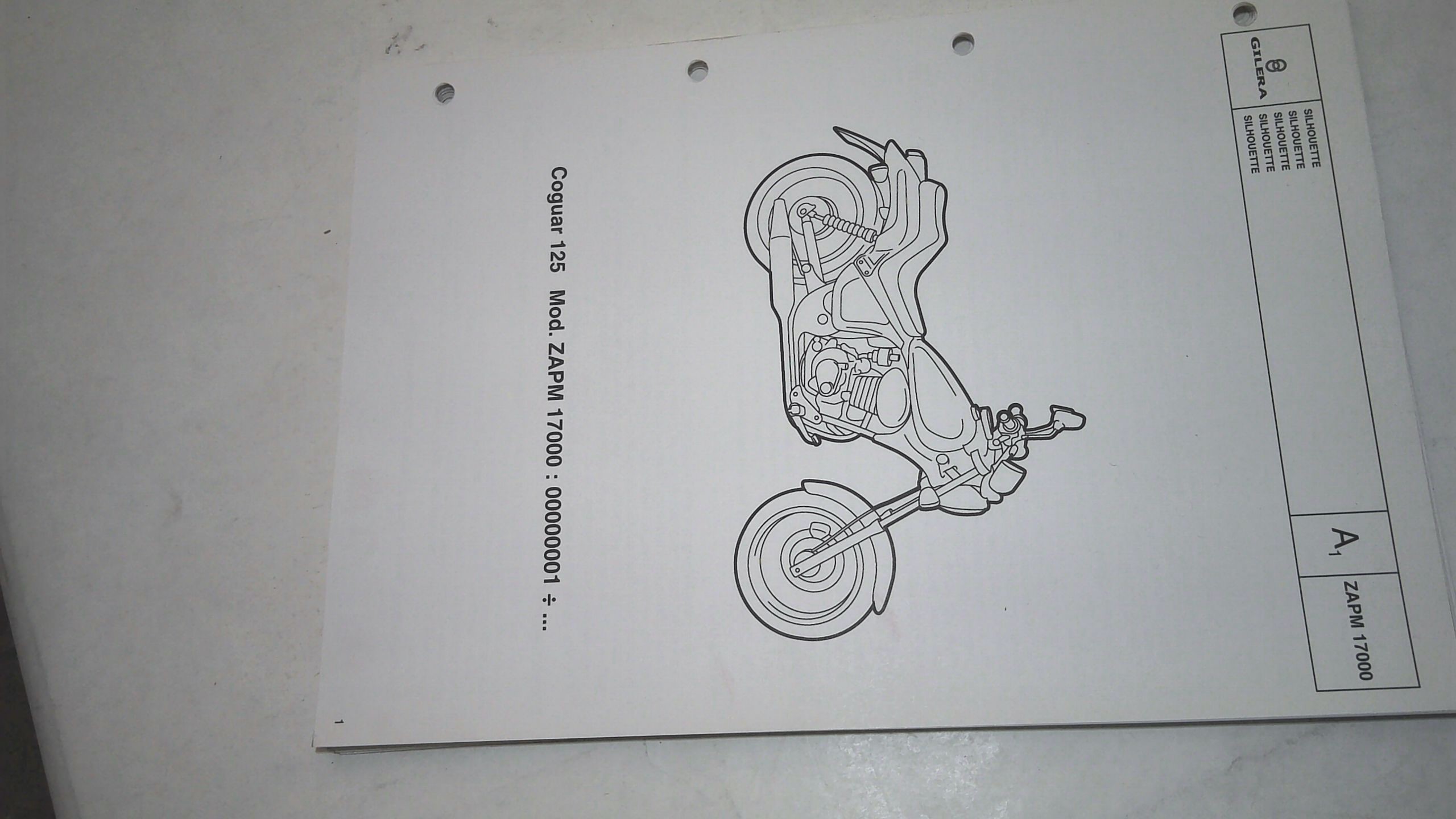 CATALOGO PARTI DI RICAMBIO COGUAR GILERA 578866 - immagine 3