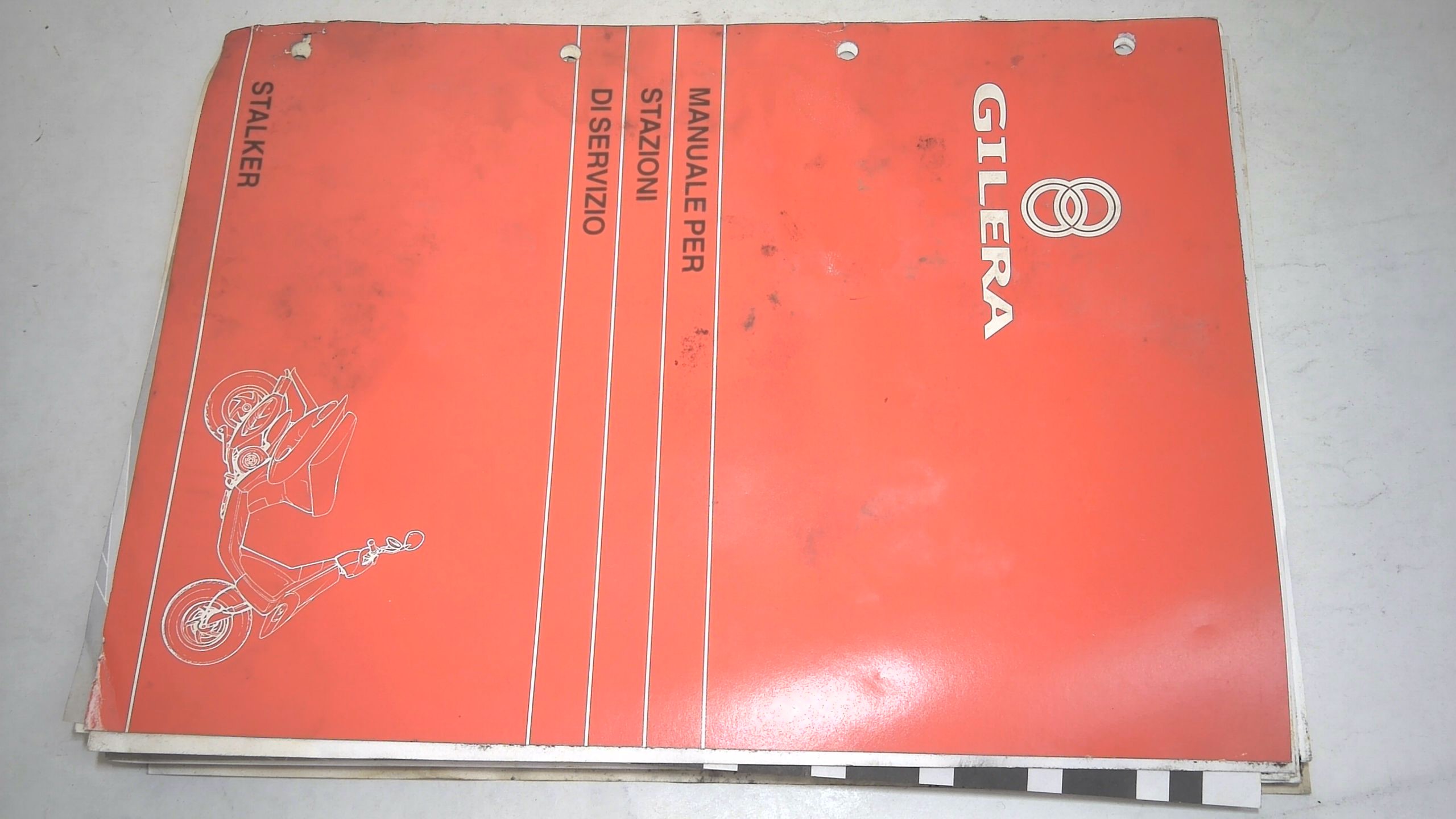 MANUALE PER STAZIONE DI SERVIZIO STALKER GILERA 406809