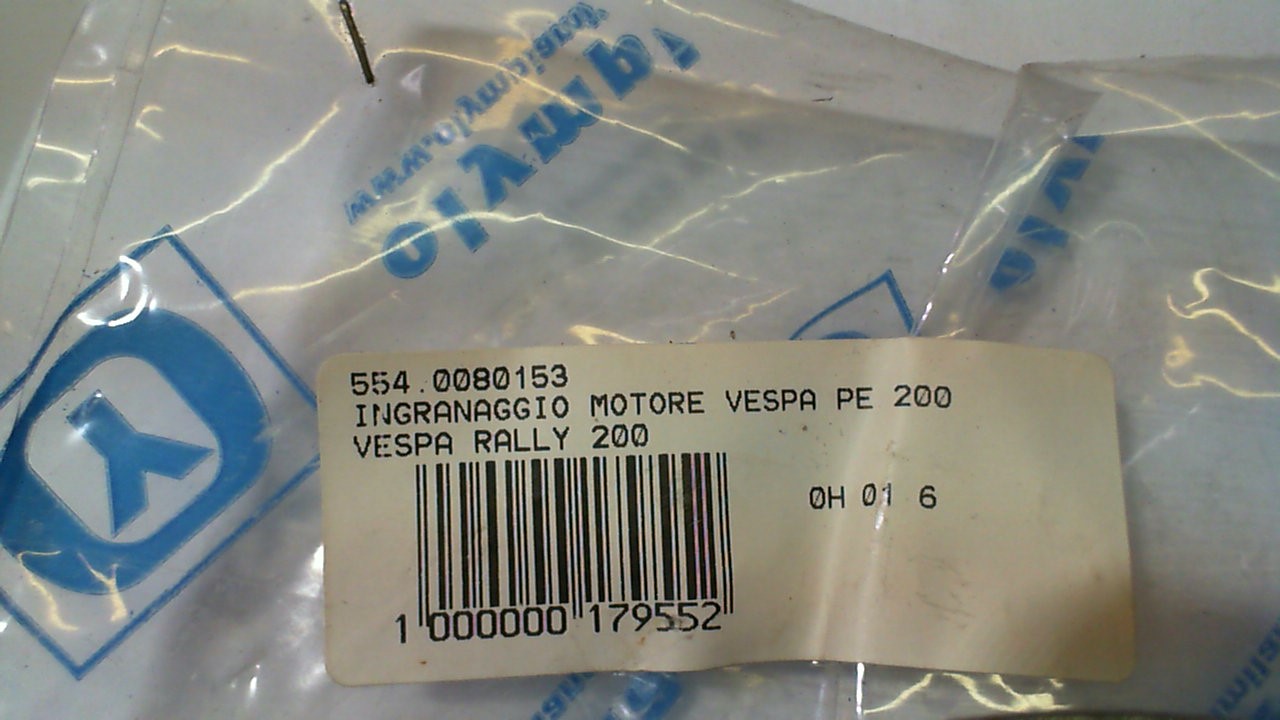 INGRANAGGIO FRIZIONE VESPA PE 200 RALLY 200 PIAGGIO 1308235 OLYMPIA 554.0080153 - immagine 4