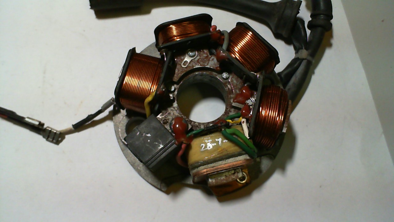 Statore Generatore Originale Per Piaggio Ape 50 - 497651 - Foto 8