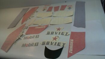 DECALCO ADESIVI FIANCATINE TUAREG SOVIET 50 1989 APRILIA