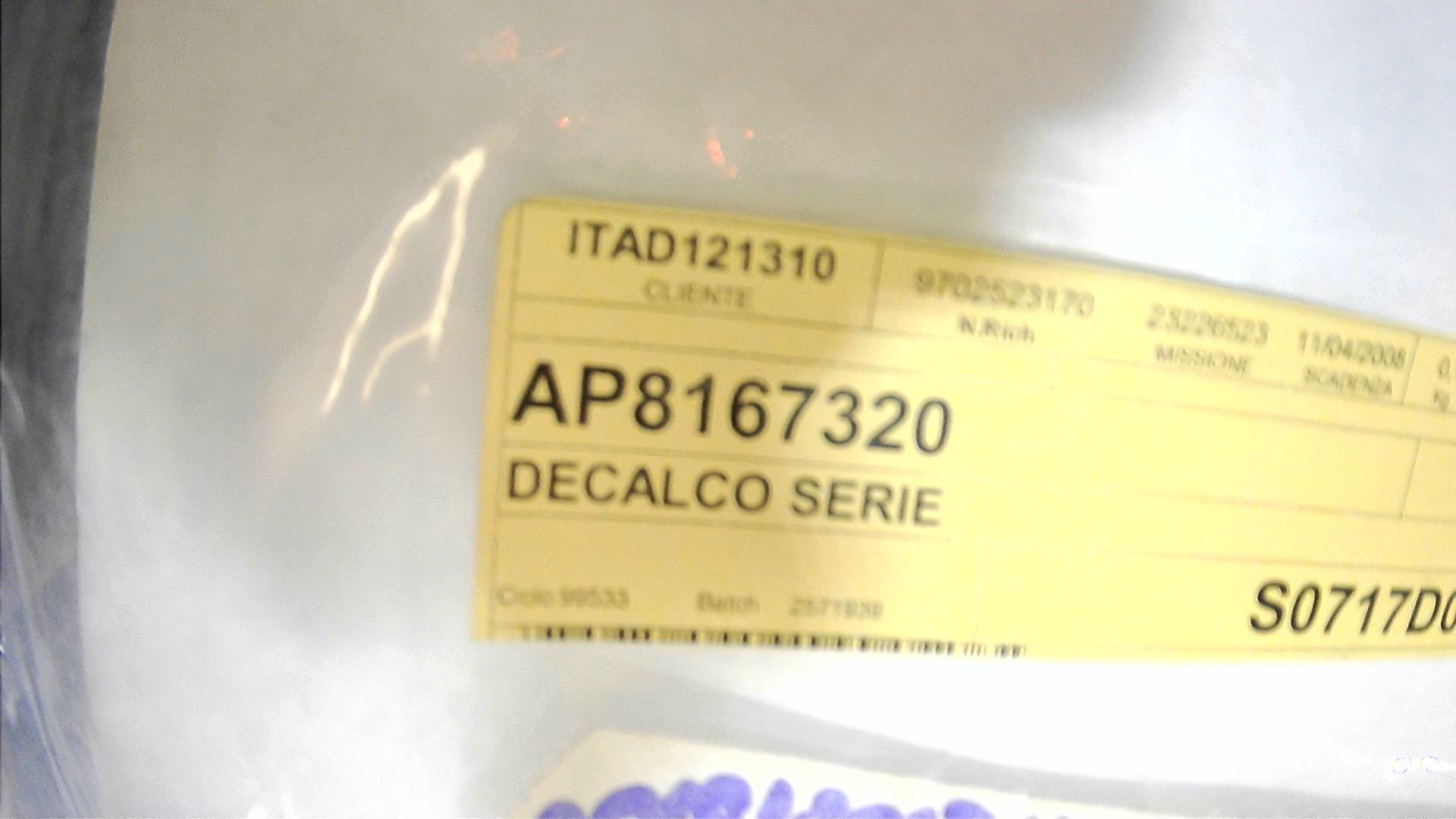 DECALCO SERIE PEGASO APRILIA AP8167320 - immagine 4