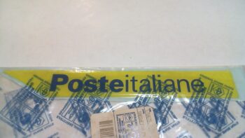 TARGHETTA ADESIVO Poste Italiane PIAGGIO 576675