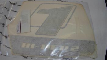 TARGHETTA HIPER2 SX  NRG 50 PIAGGIO 65407000BH