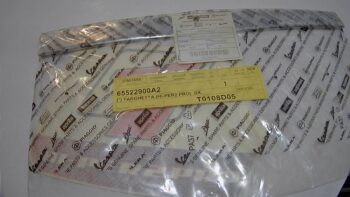 TARGHETTA HIPER2 PRO DX  NRG 50 PIAGGIO 65521900A2