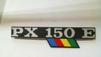 TARGHETTA PX 150 E ARCOBALENO VESPA PX -E PIAGGIO 198182