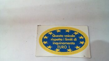TARGHETTA EURO1