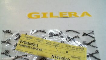 TARGHETTA GILERA 5756250033