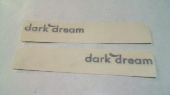 COPPIA ADESIVI dark dream RUNNER GILERA 5741280040 5741270040