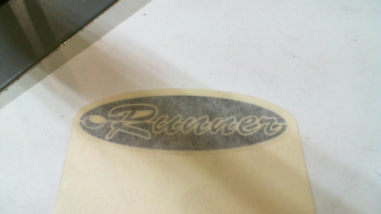 TARGHETTA RUNNER GILERA