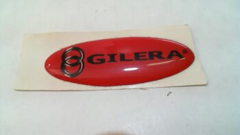 TARGHETTA ADESIVO GILERA