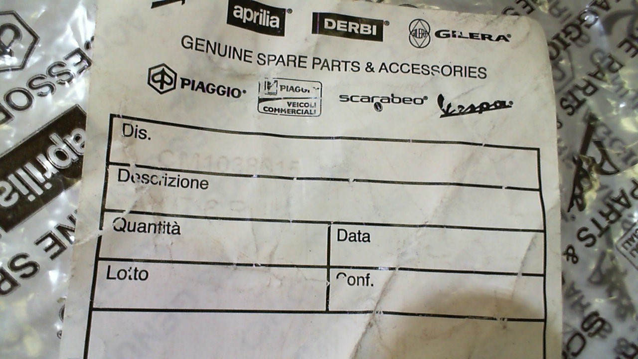 KIT 6 RULLI LIBERTY 125 VESPA ET4 125 LX /S 150 PIAGGIO CM1038015 - immagine 2