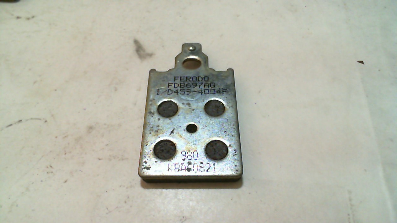 PASTIGLIE FRENO MALAGUTI APRILIA FERODO FDB697AG - immagine 3