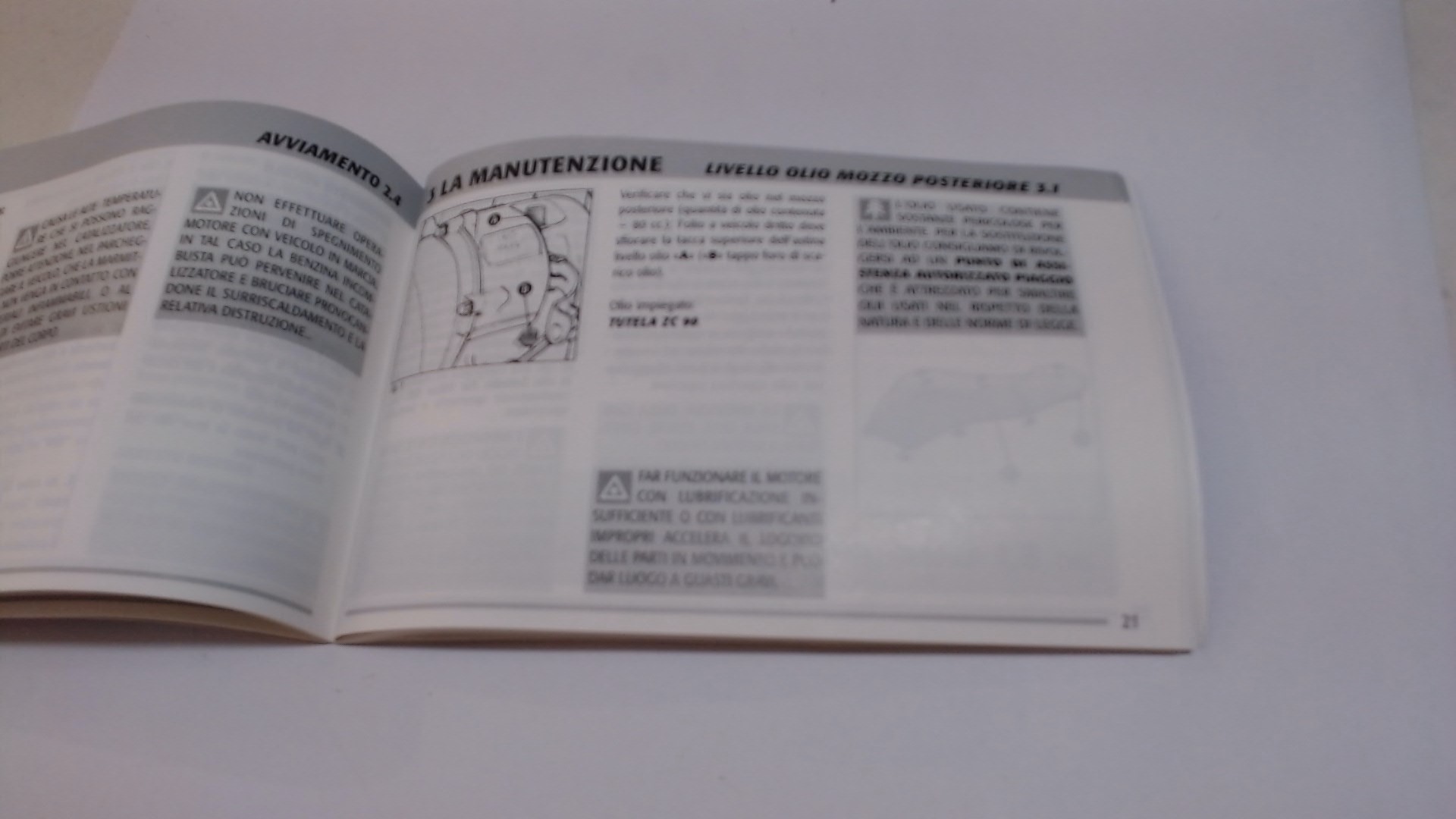 MANUALE USO E MANUTENZIONE ZIP PIAGGIO 578831 - immagine 5