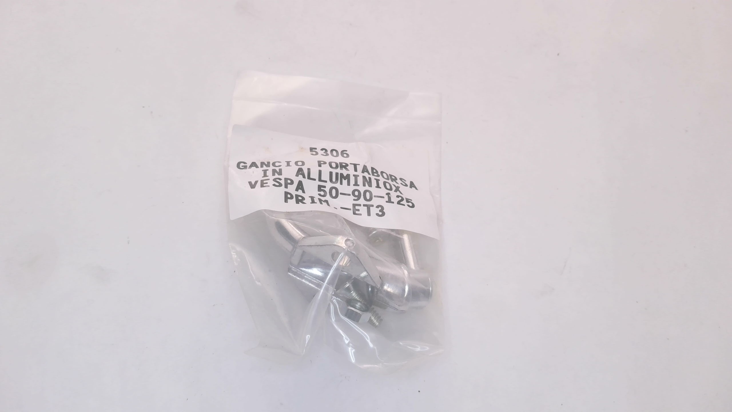 GANCIO PORTABORSA VESPA 50-90-125 ET3 PIAGGIO CIF 5306