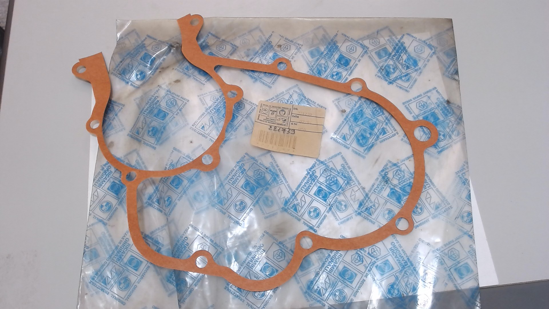 GUARNIZIONE SEMICARTER ORIGINALE APE MP 501 601 1978-1996 PIAGGIO 221739