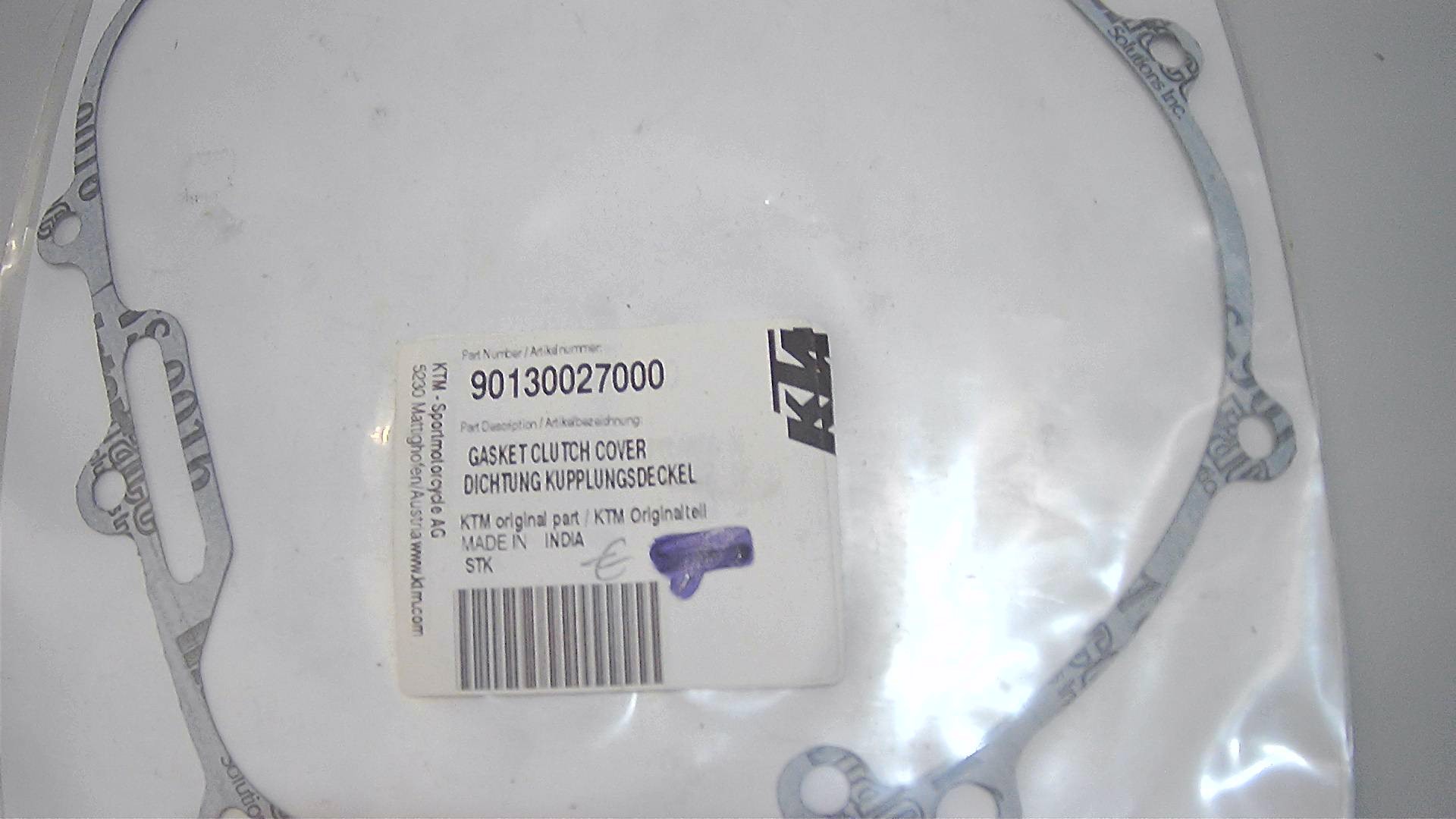 GUARNIZIONE CARTER FRIZIONE KTM 90130027000 - immagine 3