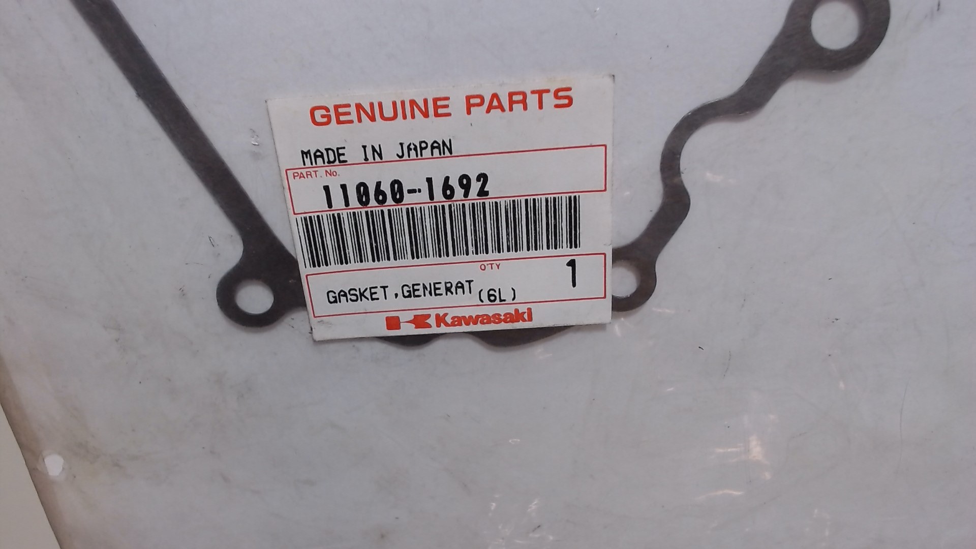 GUARNIZIONE CARTER ACCENSIONE KLR 650 KAWASAKI 11060-1692 - immagine 3