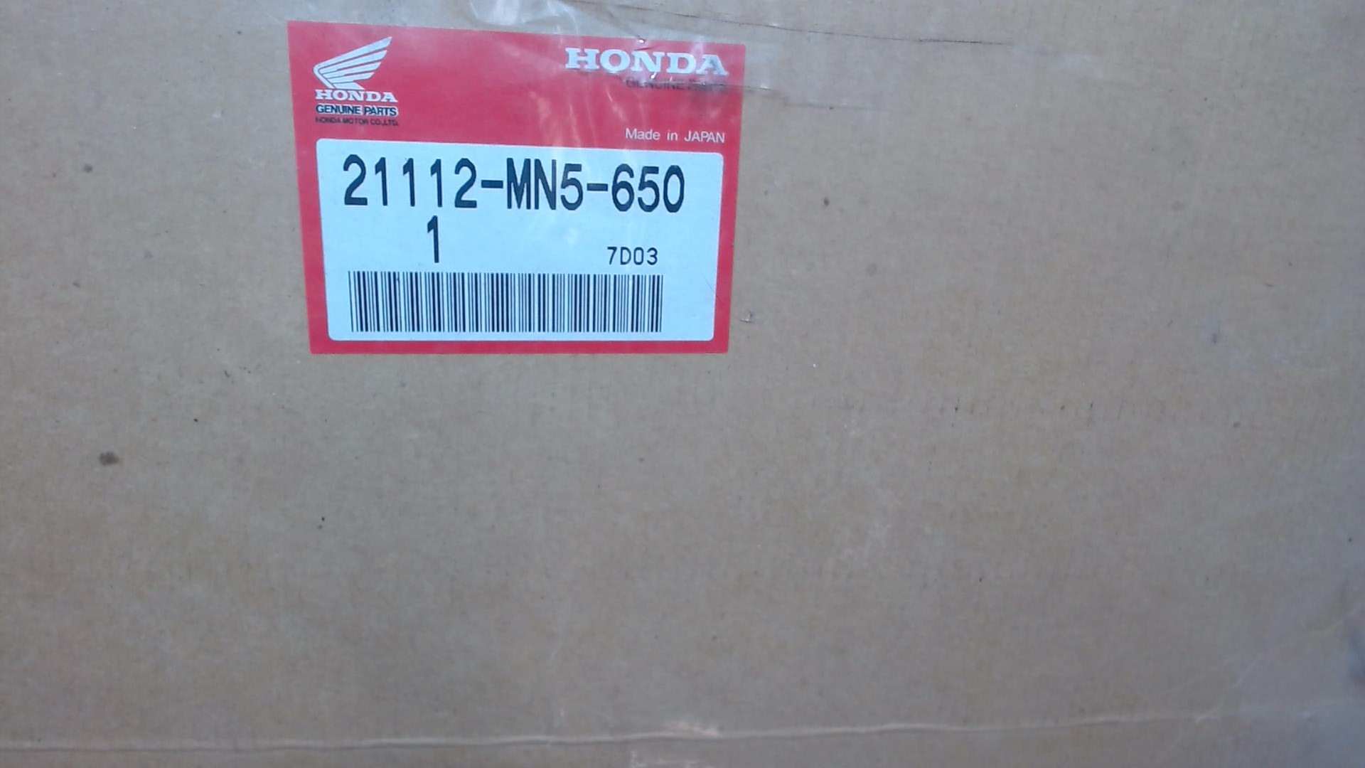 GUARNIZIONE CASSA POST. GOLD WING HONDA 21112-mn5-650 - immagine 3