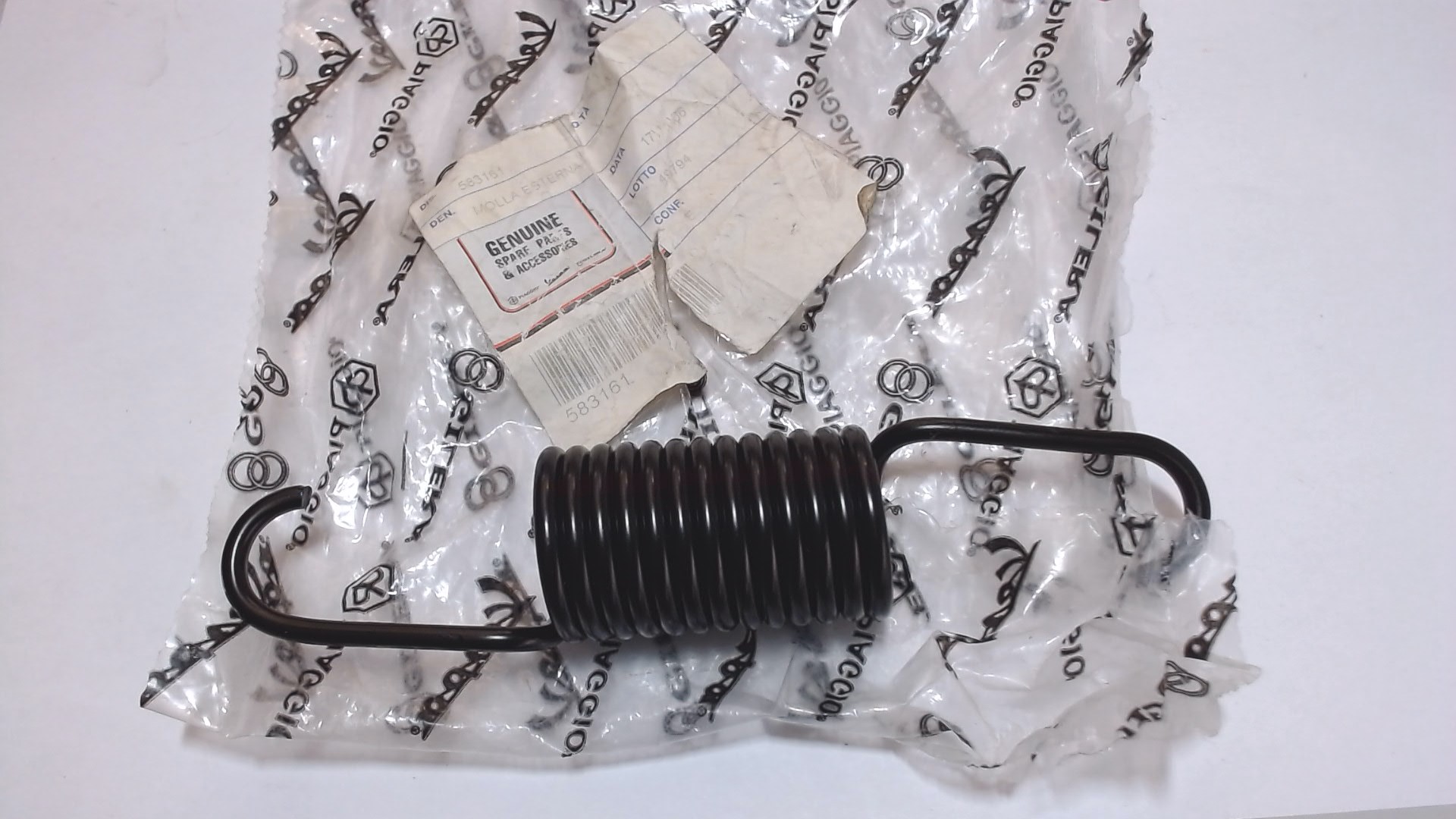 MOLLA ESTERNA CAVALLETTO LATERALE BEVERLY X9 MP3 PIAGGIO 583161