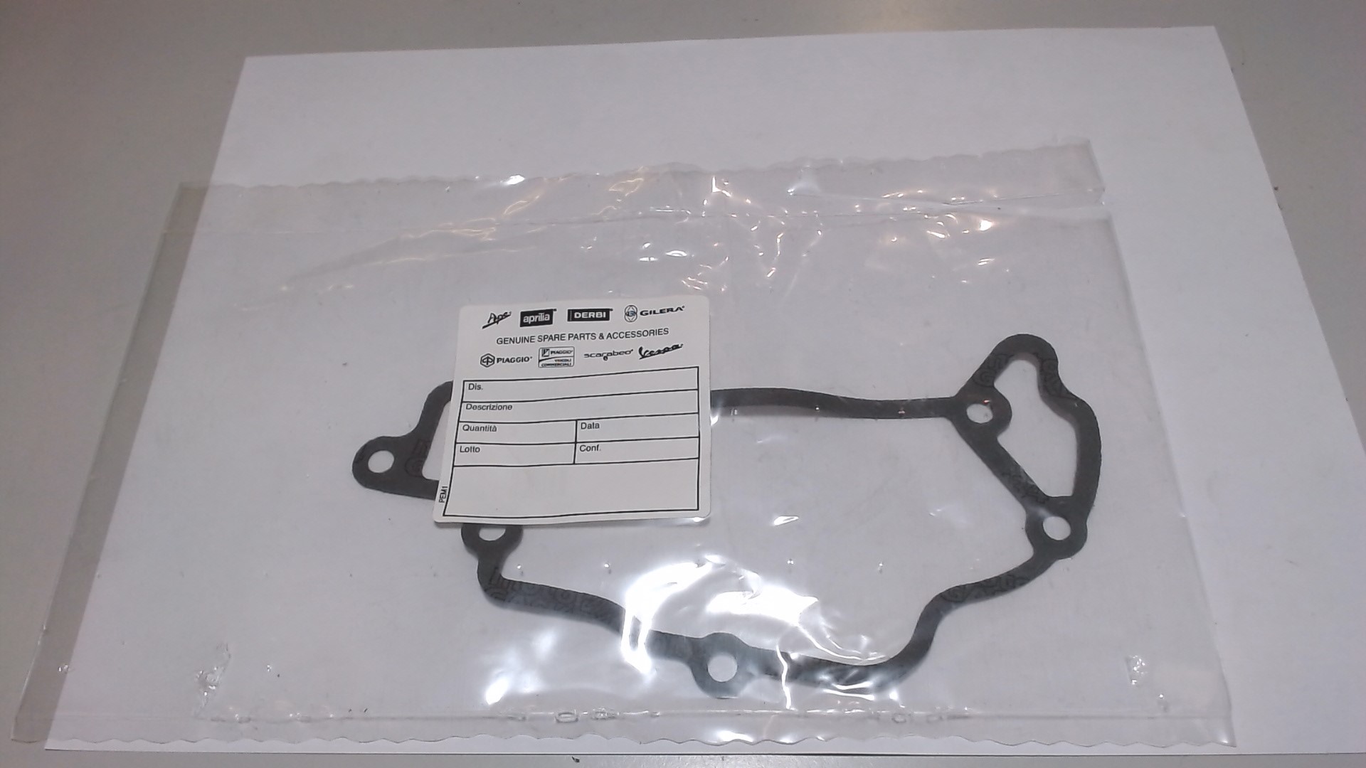 GUARNIZIONE COPPA OLIO APRILIA VESPA PIAGGIO 969132 - immagine 2