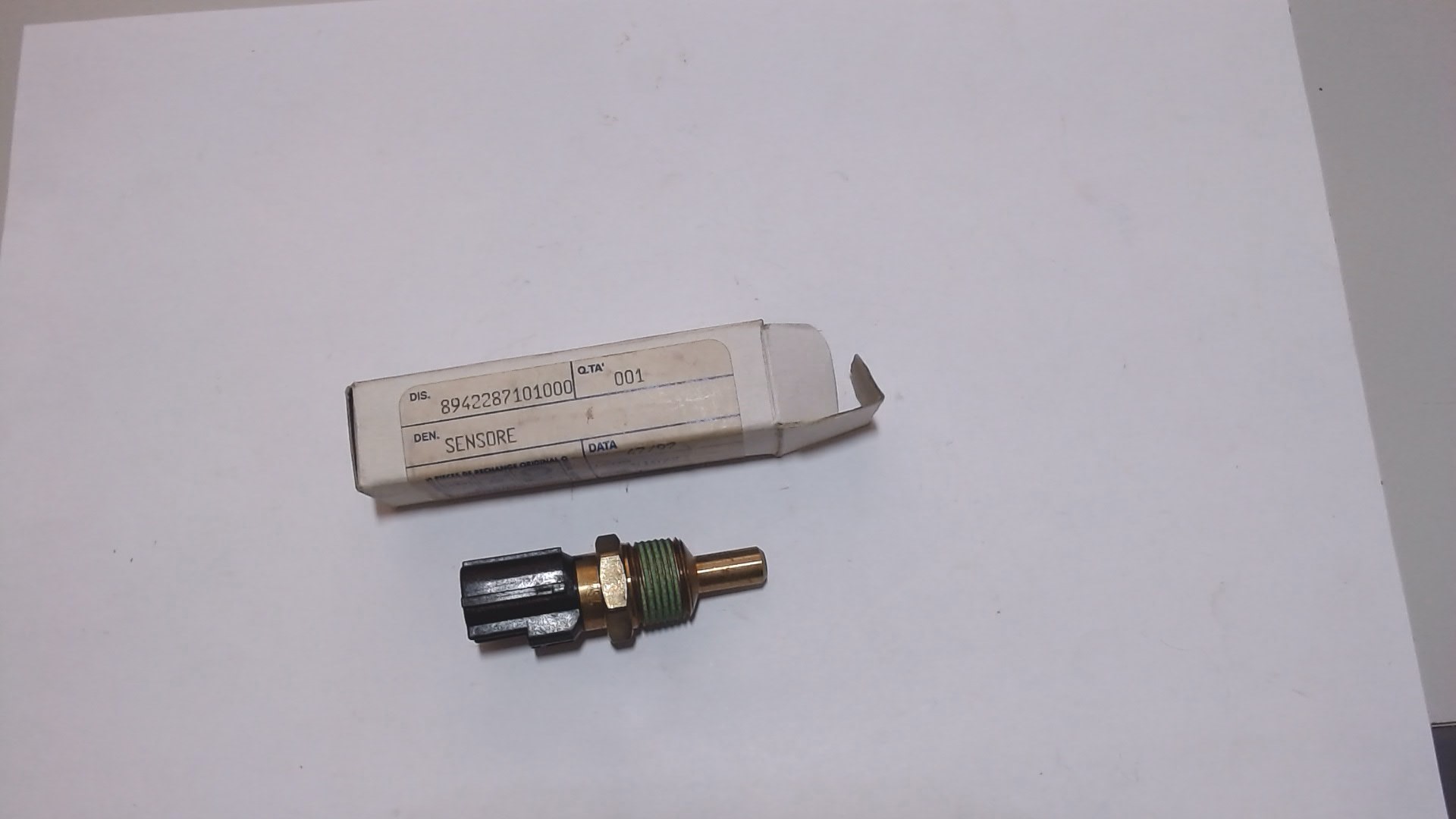 SENSORE TEMPERATURA ACQUA PORTER 1000 1300 PIAGGIO 8942287101000