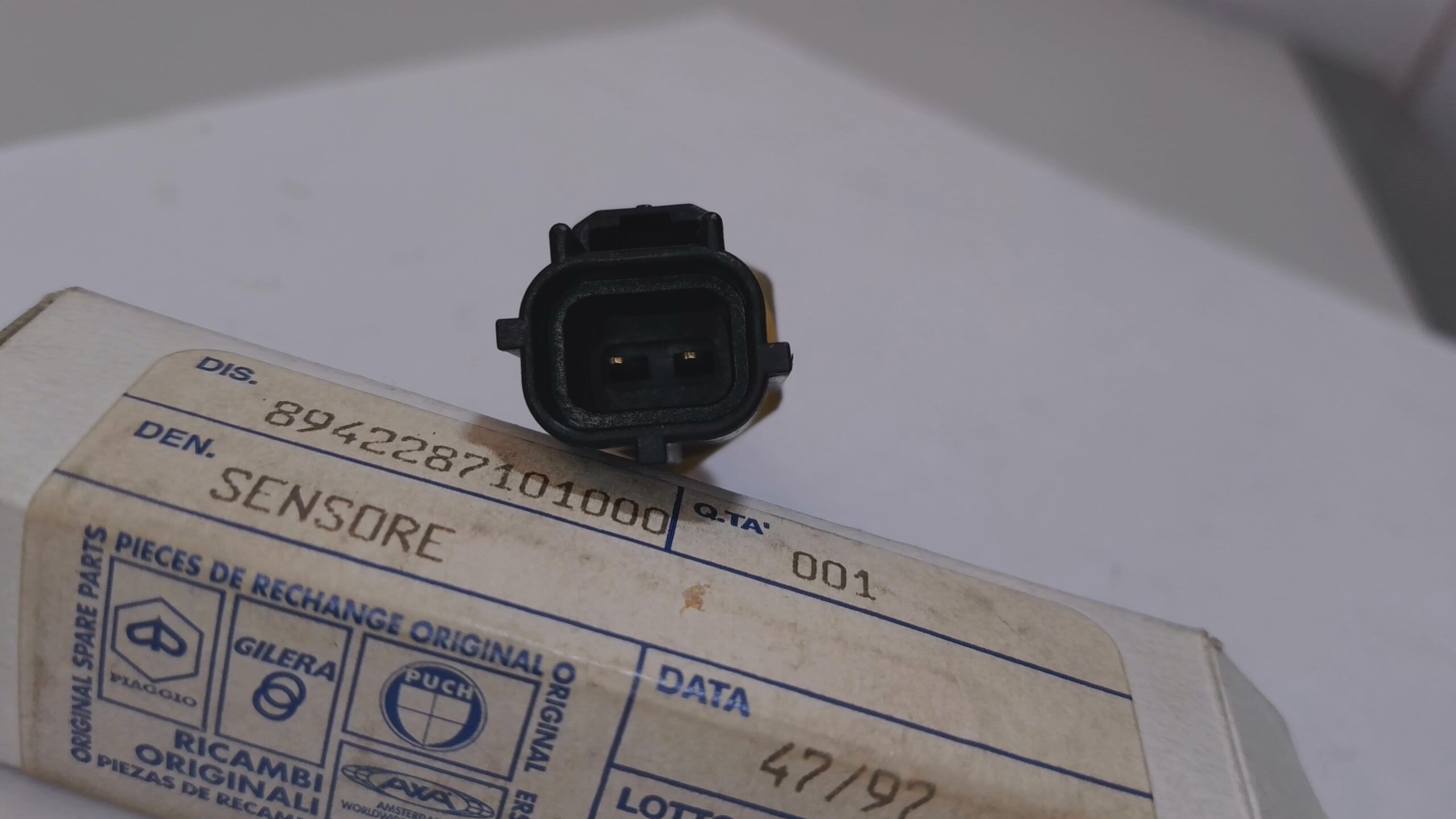 SENSORE TEMPERATURA ACQUA PORTER 1000 1300 PIAGGIO 8942287101000 - immagine 4