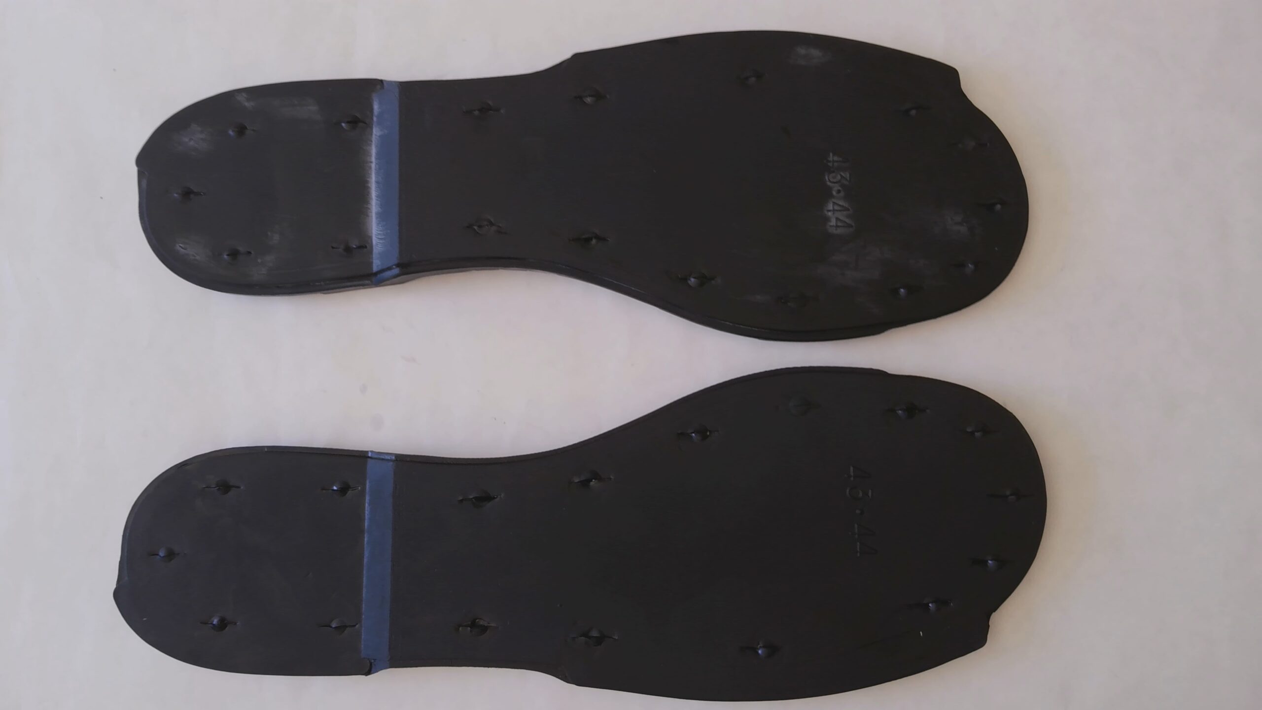 MOD. RICAMBIO SUOLA SUPERMOTO SMS NERO BIANCO EUR 43-44 009593 - immagine 5
