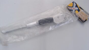 cavalletto laterale con fissaggio al dado ruota regolabile tranz x components 77709