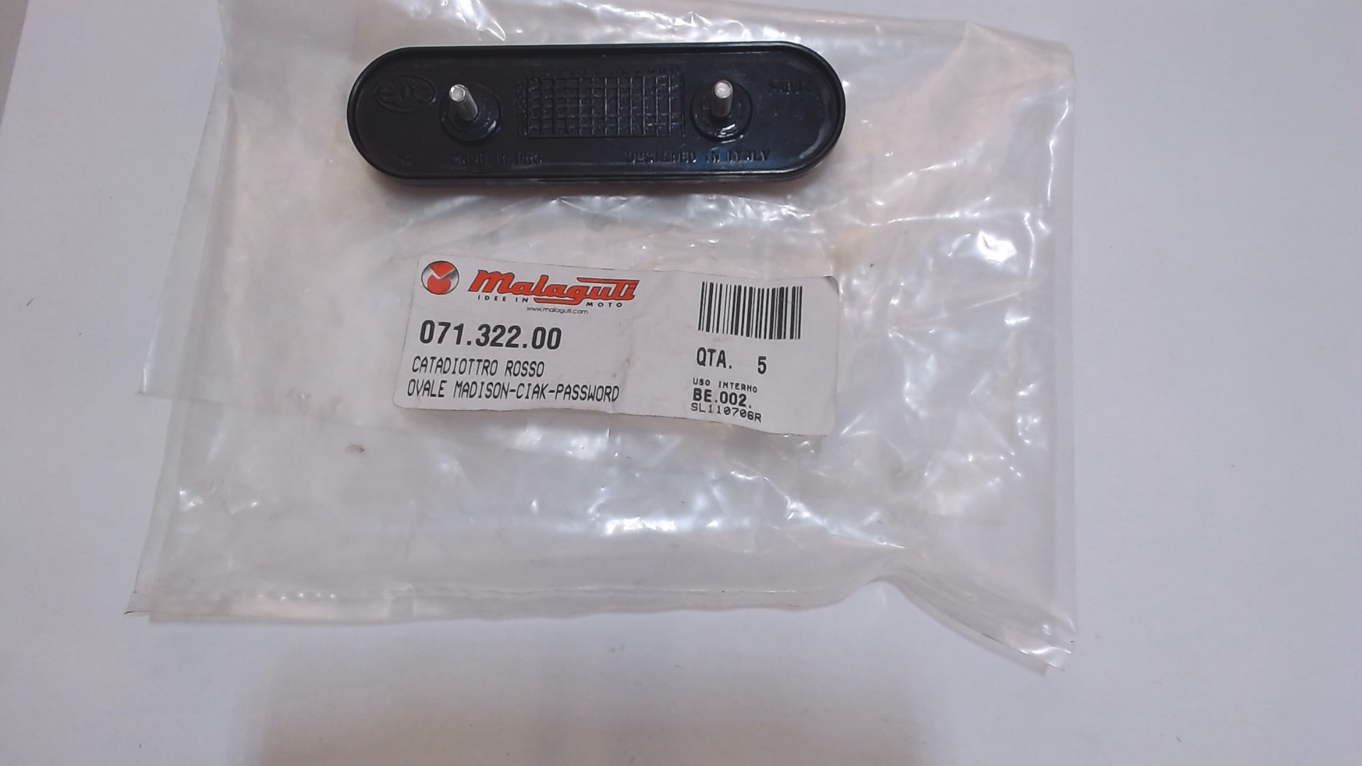 CATADRIOTTO ROSSO OVALE MADISON CIAK BLOG MALAGUTI 07132200 - immagine 3