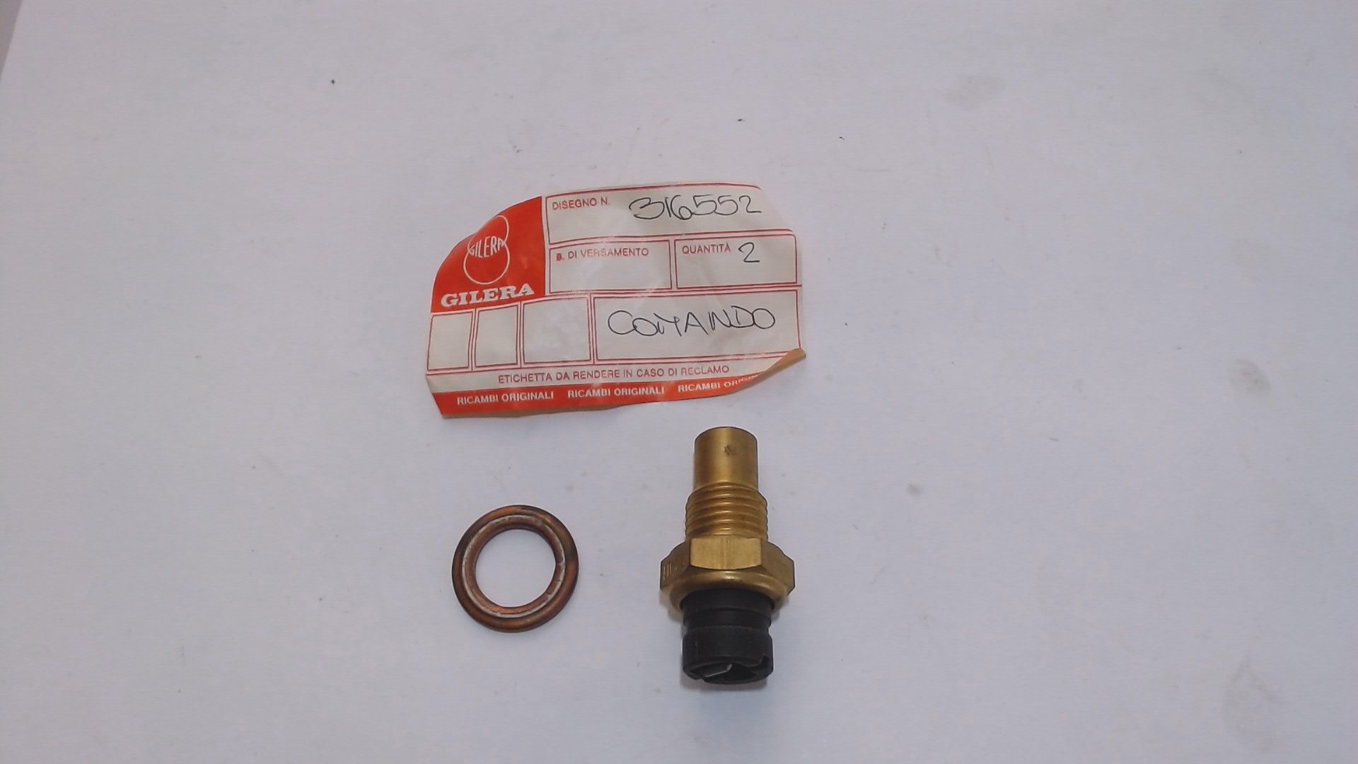 SENSORE TEMPERATURA ACQUA GILERA RTX ARIZZONA HAWK GILERA 316552