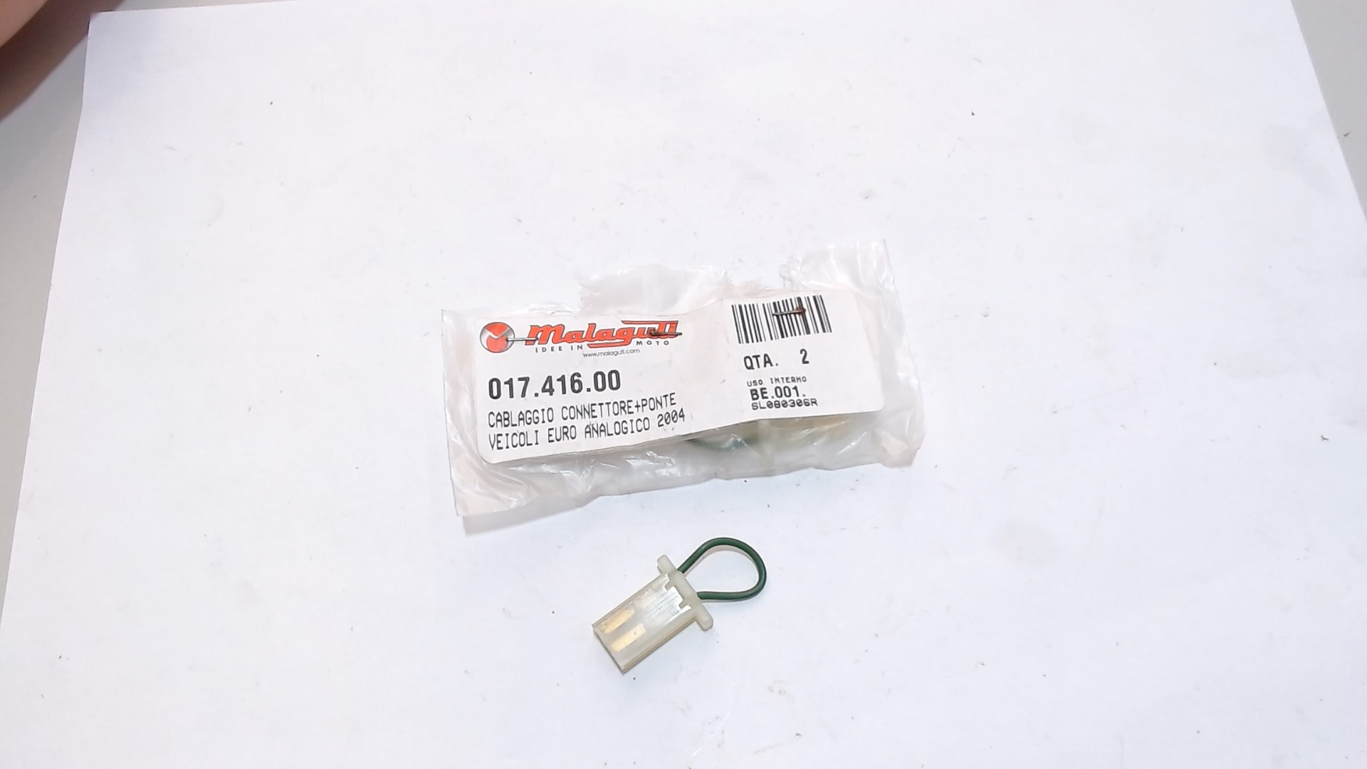 CABLAGGIO CONNETTORE PONTE VEICOLI EURO ANALOGICO F10 MALAGUTI 01741600