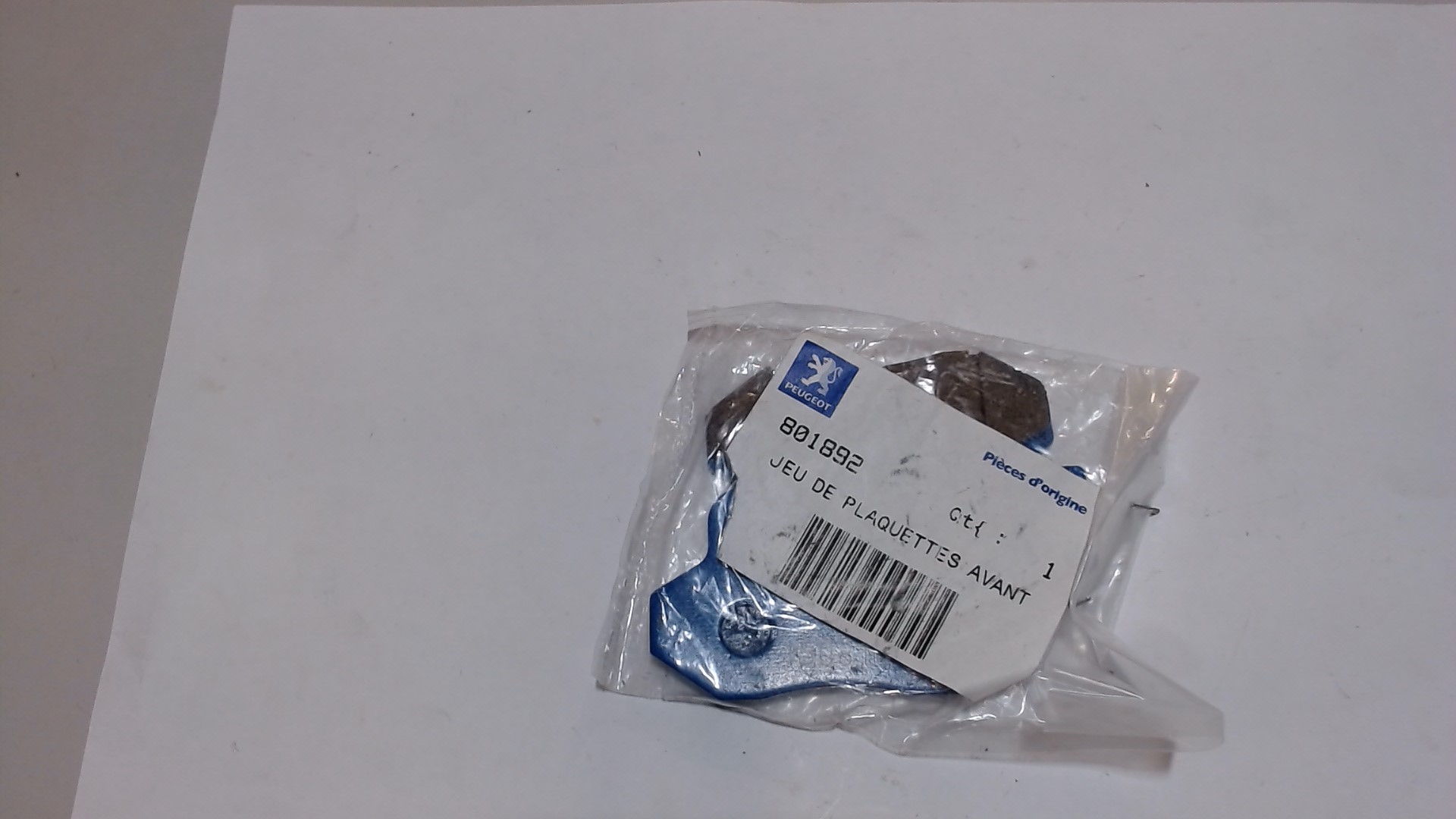 PASTIGLIE FRENO ANT. LXR 125 200 PEUGEOT 801892 - immagine 2
