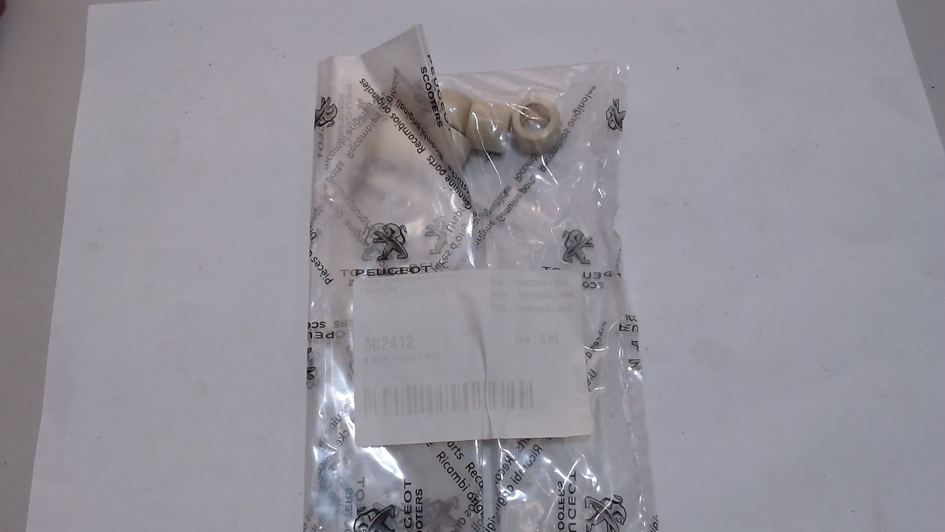 MASSE CENTRIFUGHE RULLI VARIATORE KISBEE 50 PEUGEOT 802412 - immagine 2