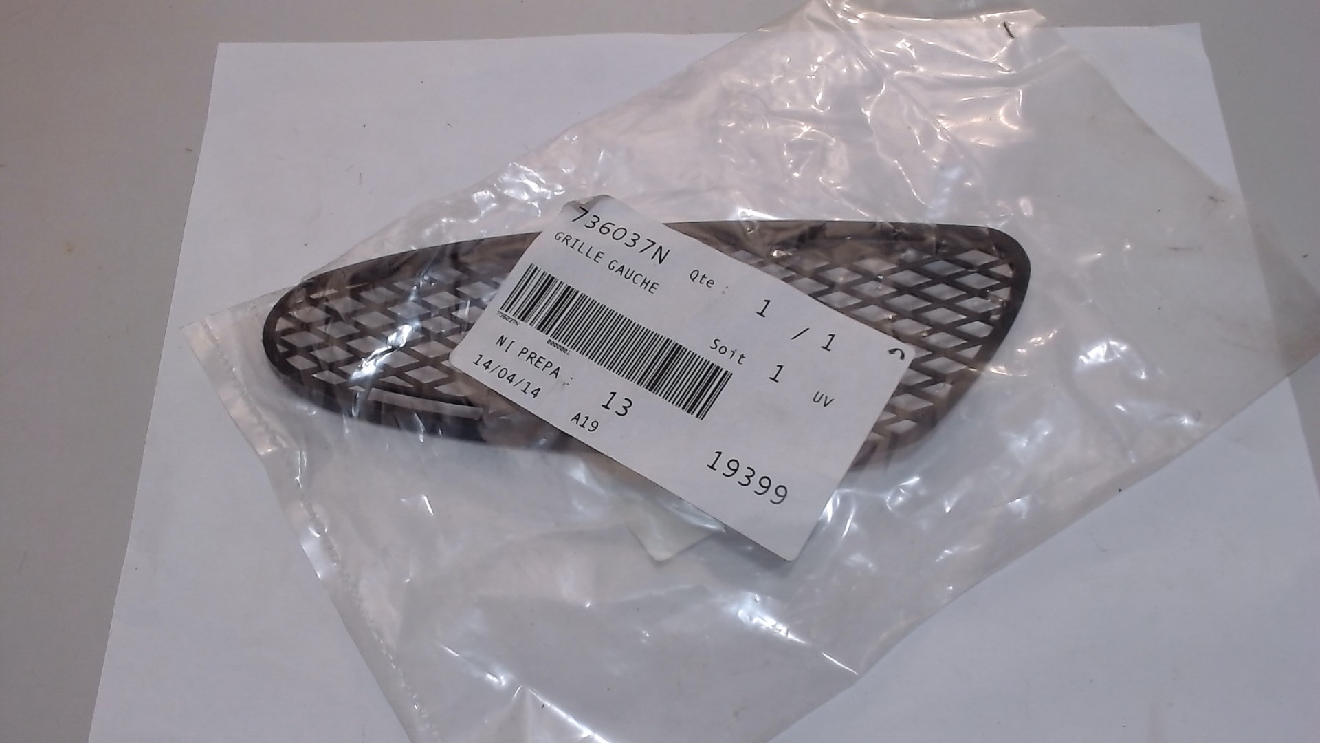 GRIGLIA POSTERIORE SX SPEEDFIGHT PEUGEOT 736037N - immagine 3