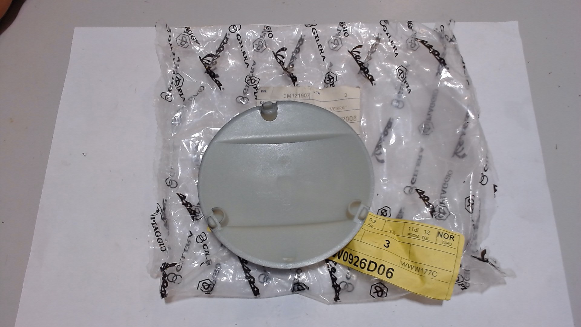 COPERCHIO TRASMISSIONE VESPA PIAGGIO CM155107 EX CM121907 - immagine 2