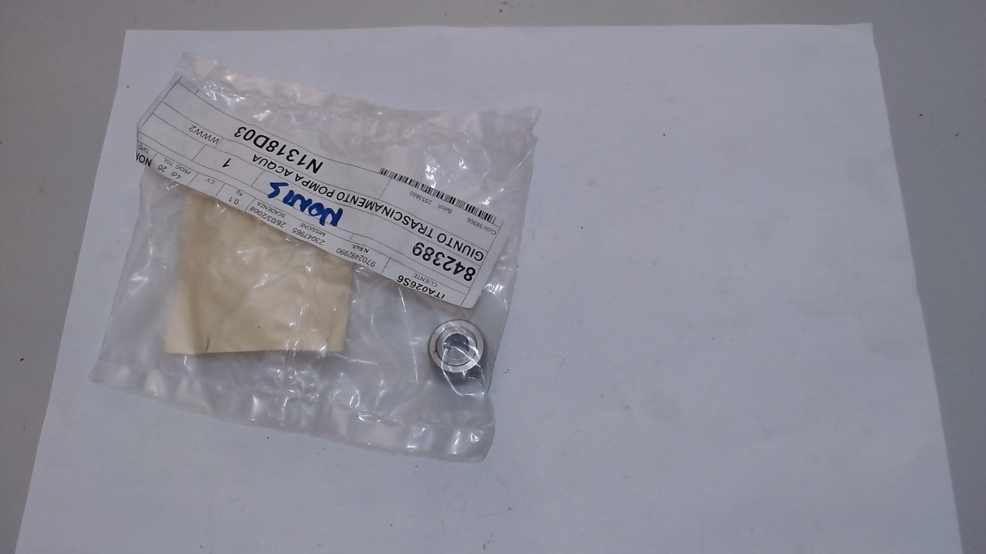 GIUNTO TRASCINAMENTO POMPA ACQUA APRILIA GILERA PIAGGIO 842389
