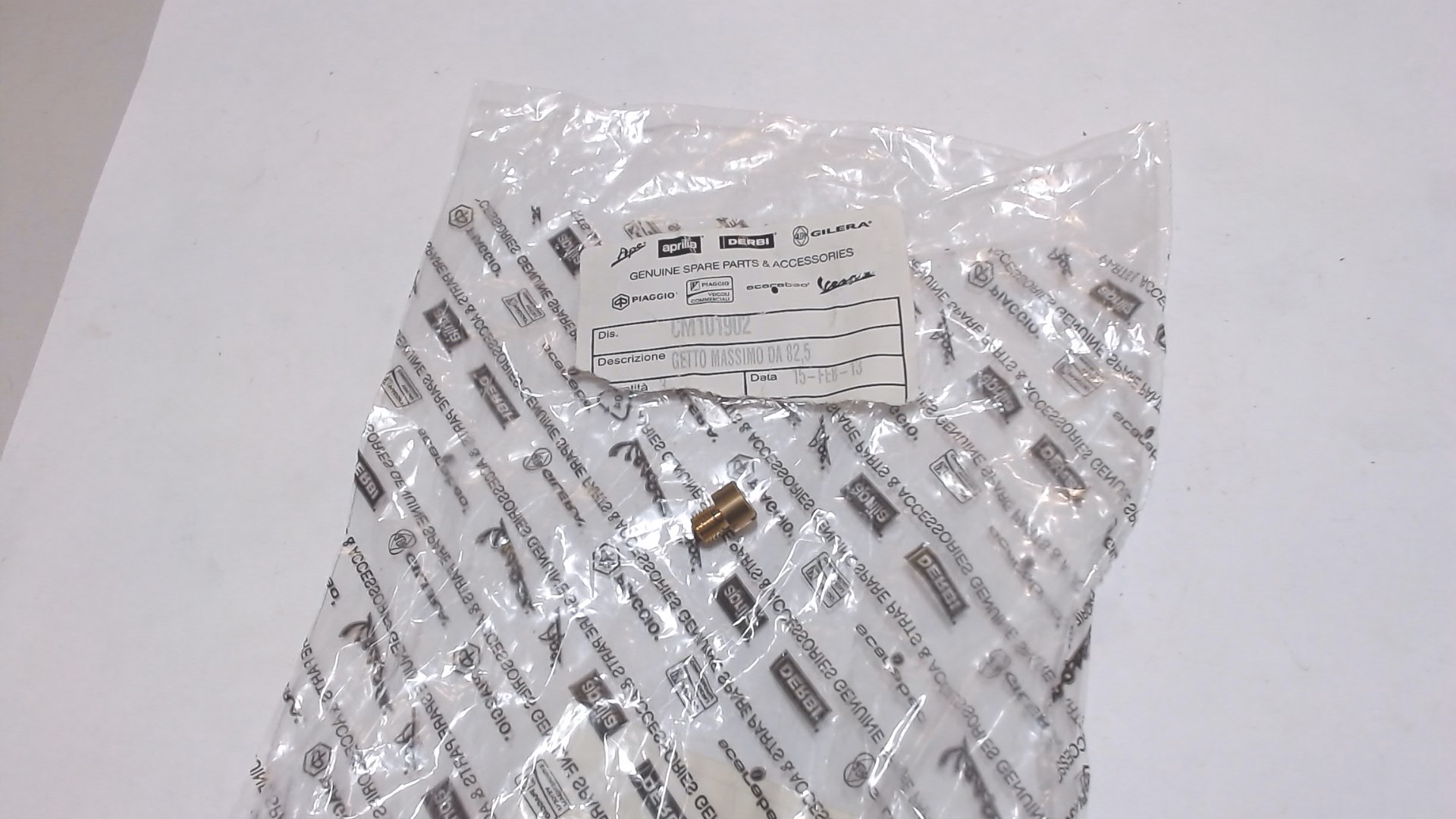 GETTO 82,5 MAX CARBURATORE HEXAGON SKIPPER TYPHOON PIAGGIO CM101902