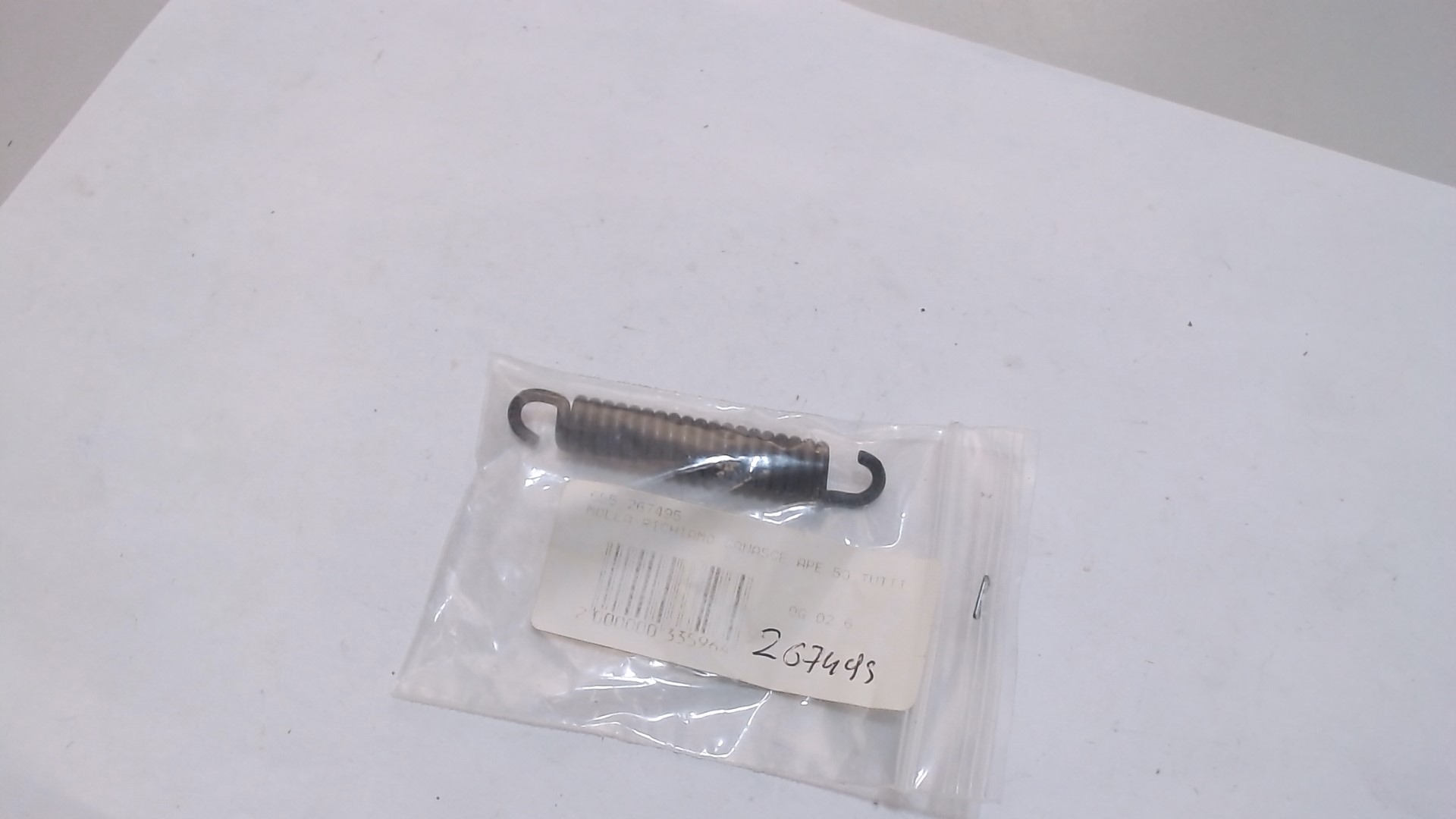 MOLLA GANASCE FRENI APE 50 PIAGGIO 267495