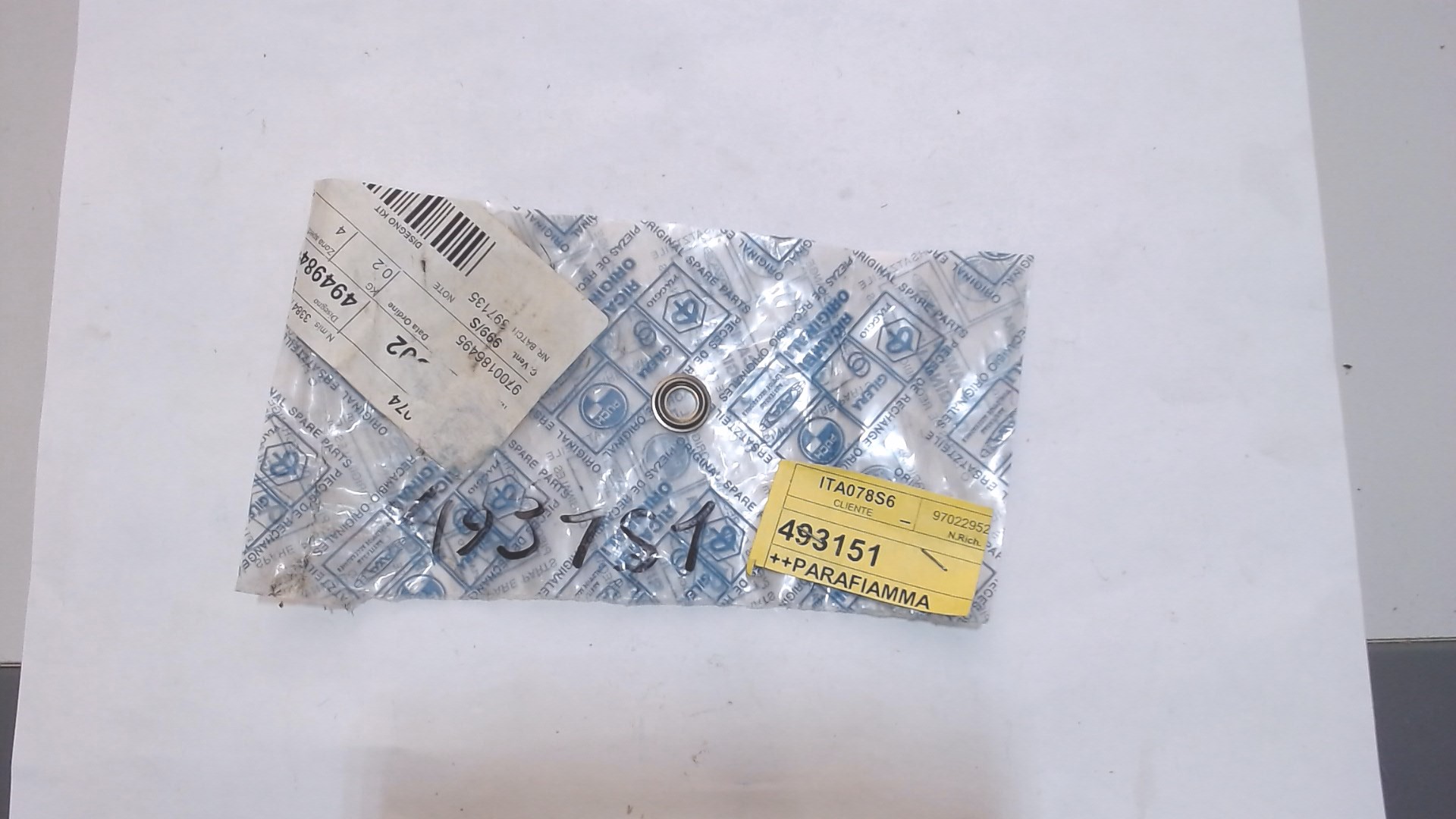 RONDELLA PARAFIAMMA PORTER DIESEL PIAGGIO 493151