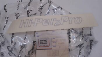 TARGHETTA ADESIVO HIPER2 PRO NRG 50 PIAGGIO 62294100B1