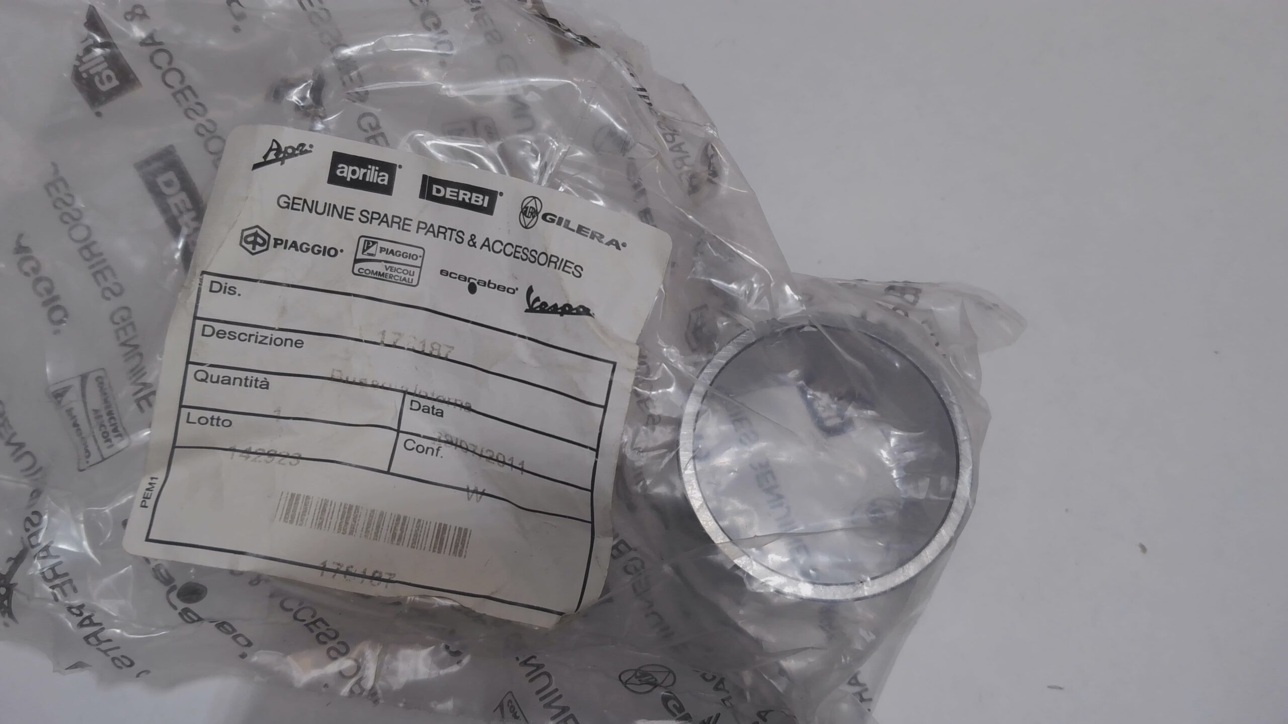 BOCCOLA ASSE POSTERIORE APE TM 703 PIAGGIO 178187