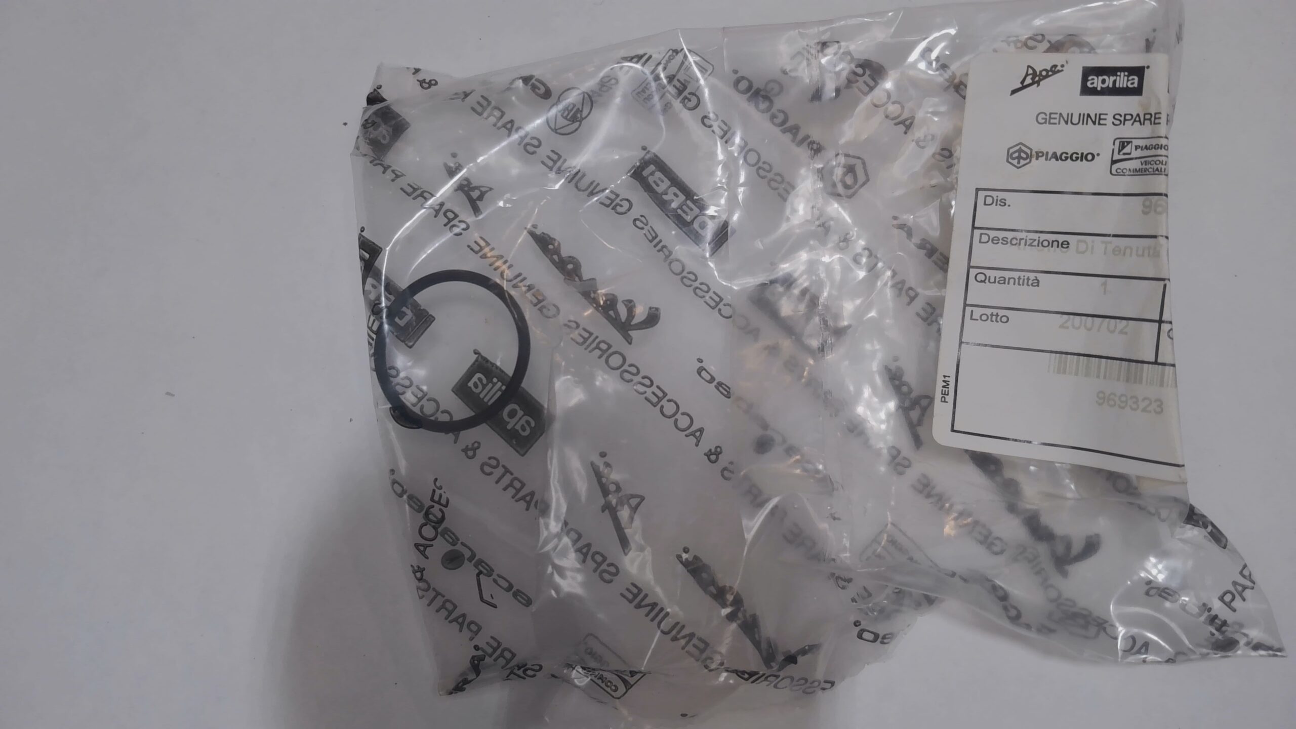 GUARNIZIONE COLLETTORE ASPIRAZIONE VESPA 50 PIAGGIO 969323