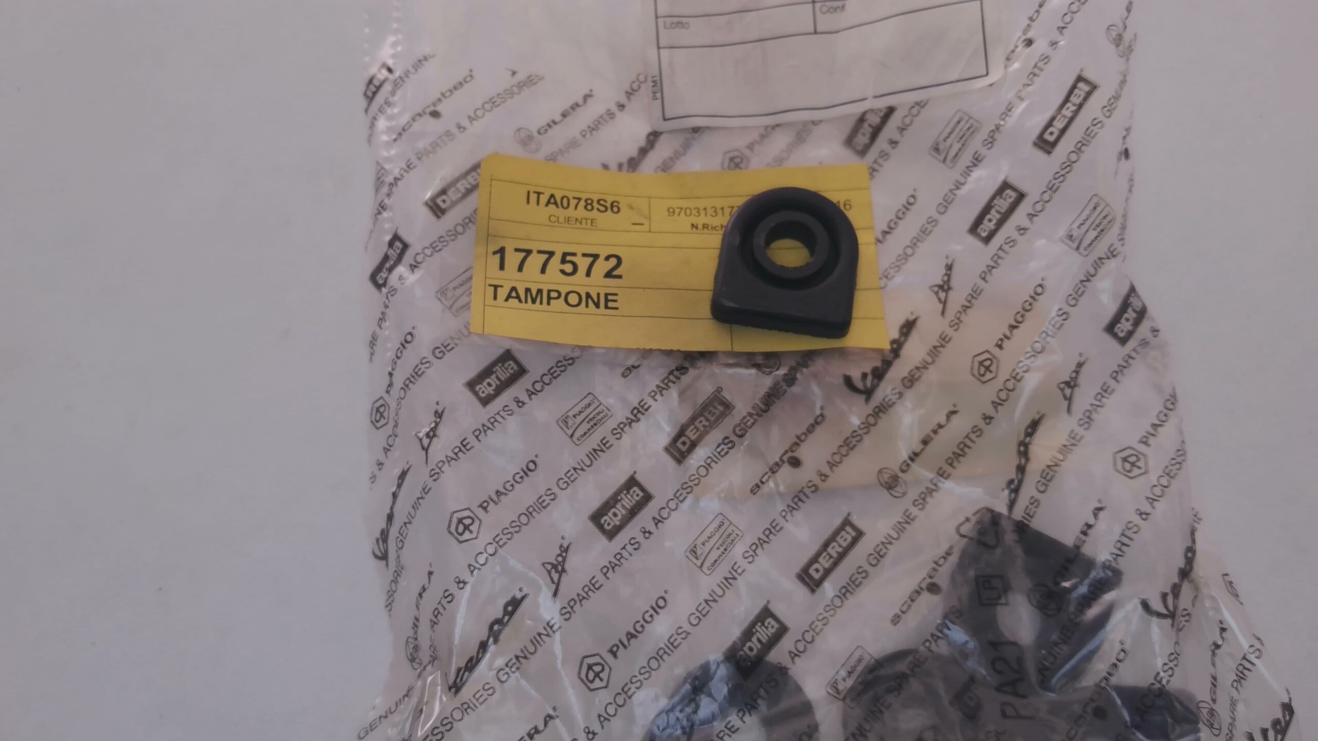 GOMMINO TIRANTE ASTA CAMBIO APE PIAGGIO 177572