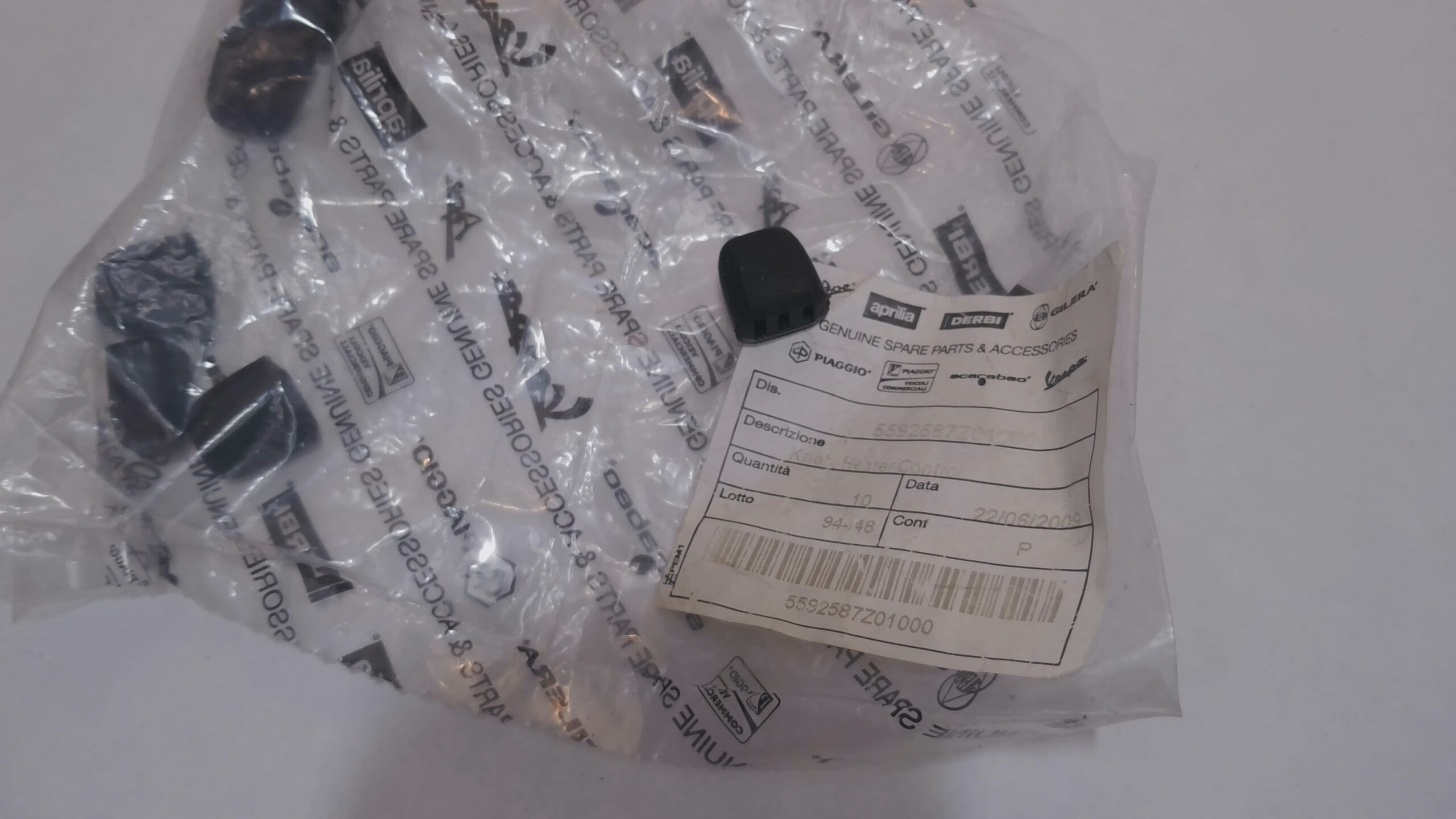 POMELLO RISCALDAMENTO PORTER PIAGGIO 5592587Z01000