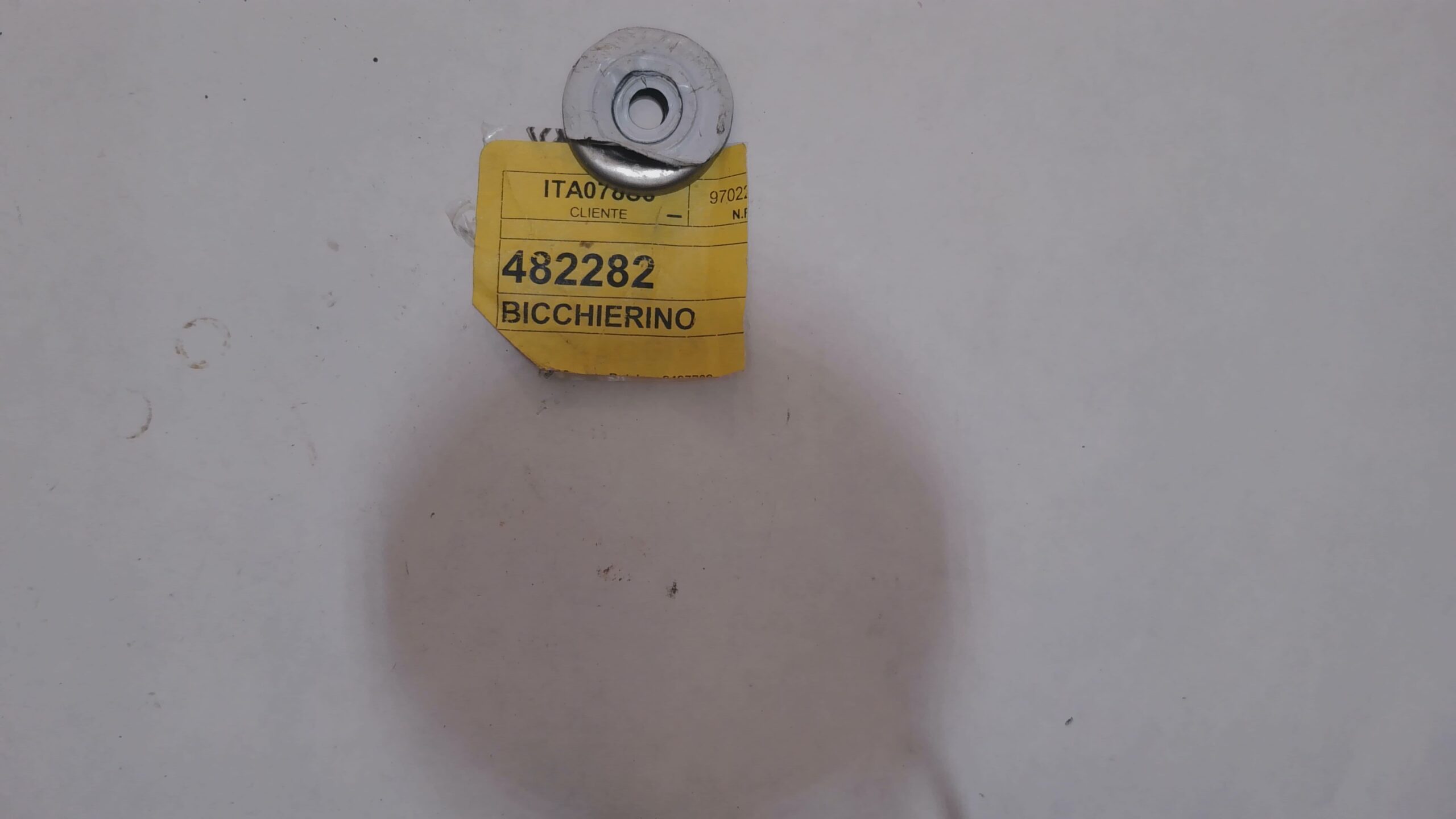 BICCHIERINO SCODELLINO PROTEZIONE PARACALORE MARMITTA APRILIA GILERA PIAGGIO 482282 834643 - immagine 2