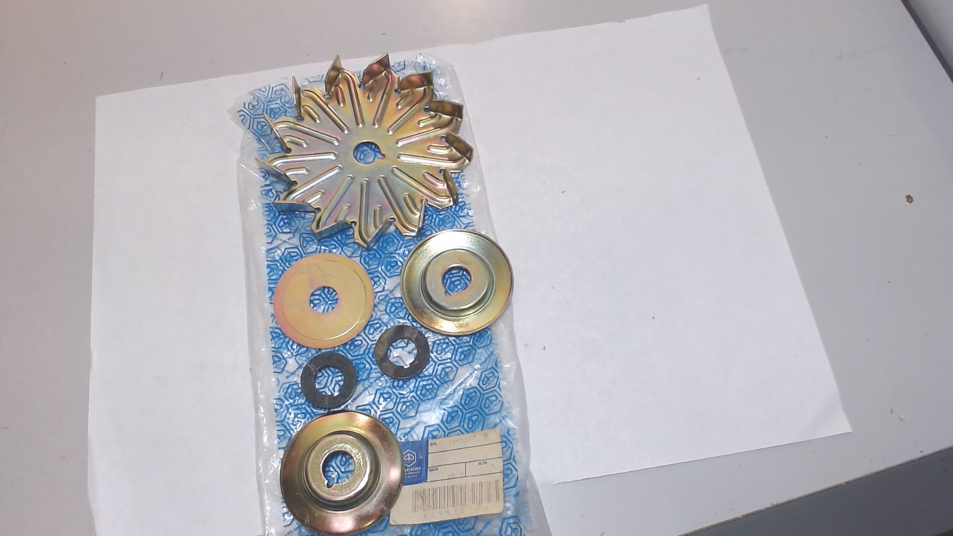KIT VENTOLA ALTERNATORE APE POKER PIAGGIO 255327