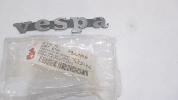 TARGHETTA ANTERIORE VESPA 50 CIF 6101