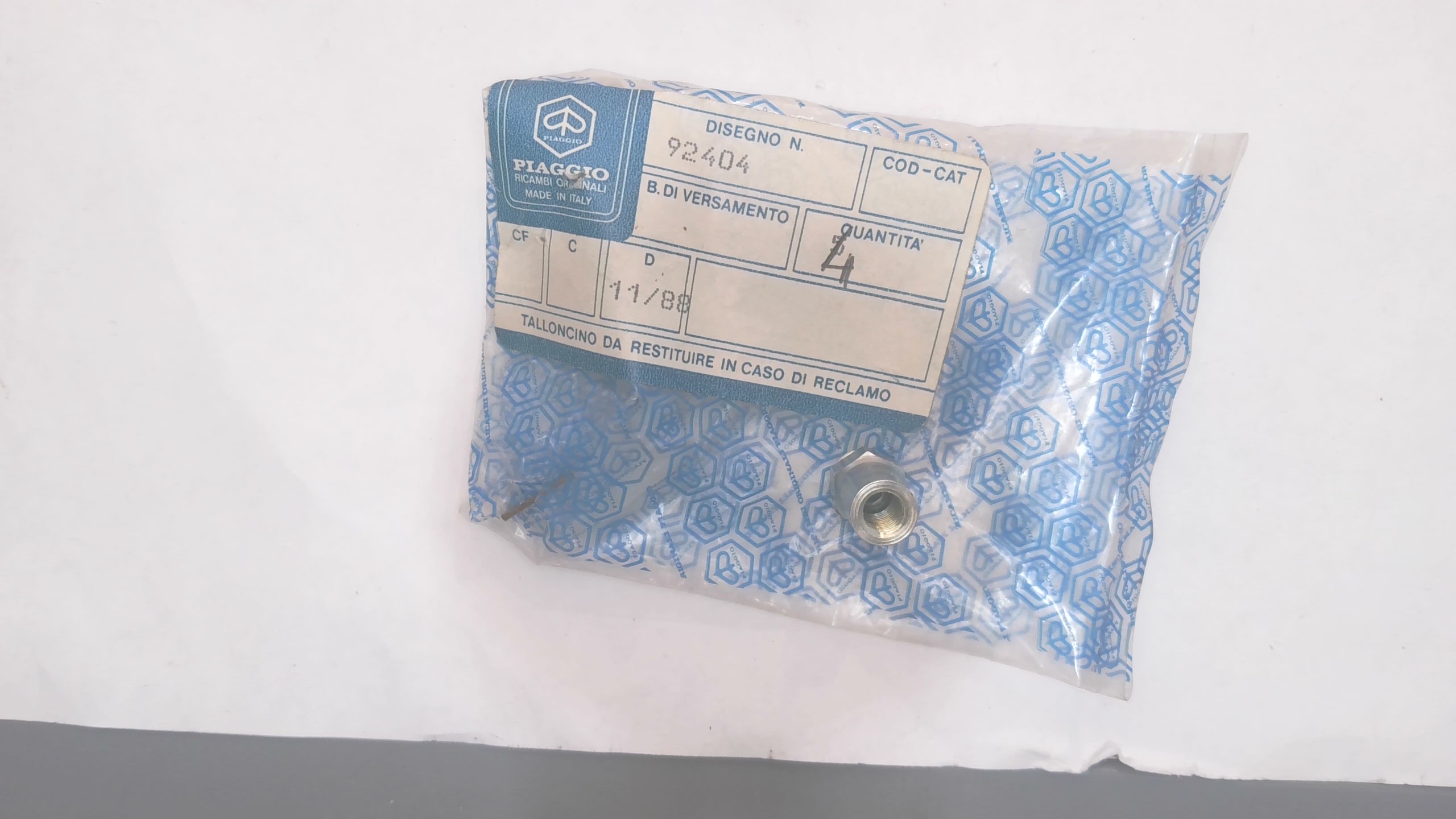 COLONNINO CARBURATORE APE TM 703 FL2 220CC 2T 1999-2004 PIAGGIO 092404 - immagine 3