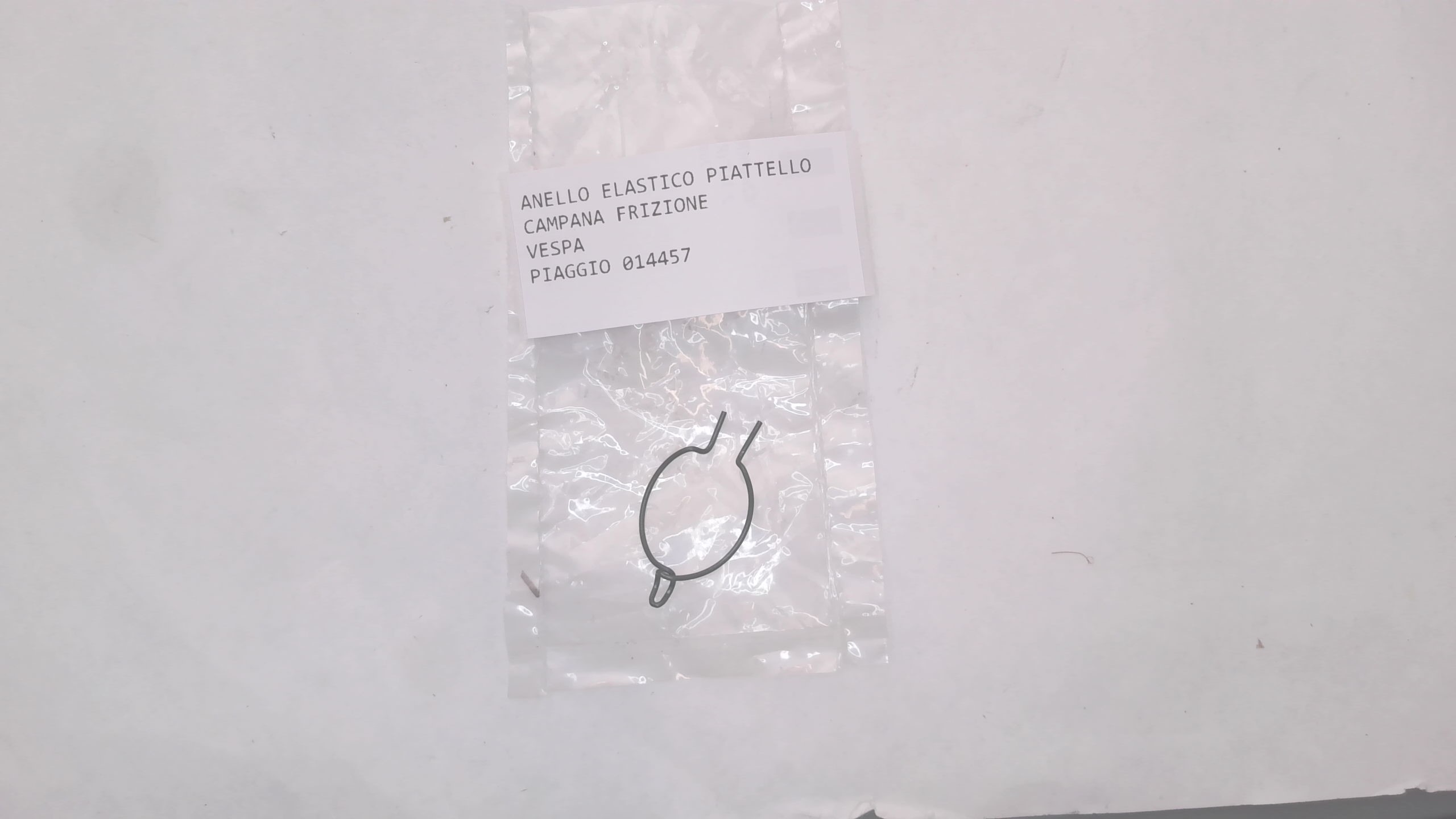 ANELLO ELASTICO PIATTELLO CAMPANA FRIZIONE VESPA PX PXE 125 150 200 PIAGGIO 014457 - immagine 2